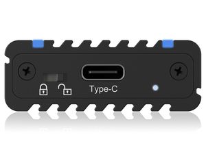 ICY BOX 60717 M.2 harde schijf-behuizing M.2 PCIe NVMe SSD USB 3.2 Gen 2