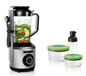 Bosch MMBV625M blender 1,5 l Blender voor op aanrecht Aluminium, Zwart 1000 W