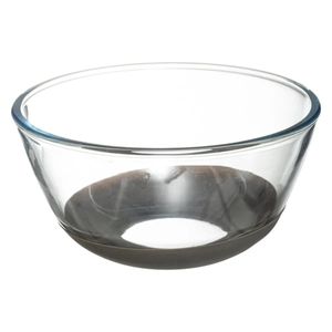 Beslagkom/mengkom glas 2,2L met antislip