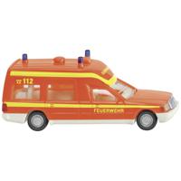 Wiking 060701 H0 Hulpdienstvoertuig Mercedes Benz Binz, brandweer - ambulance - thumbnail