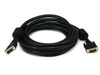 Monoprice 102688 15-Feet 24AWG CL2 Dual Link DVI-D videokabel - Zwart
