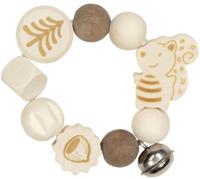 Heimess bijtring eekhoorn junior 8 cm hout beige/