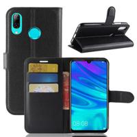 Huawei P30 Lite Wallet Case met Magnetische Sluiting - Zwart - thumbnail