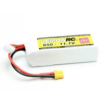 LemonRC LiPo accupack 11.1 V 850 mAh Aantal cellen: 3 35 C Softcase XT30 - thumbnail