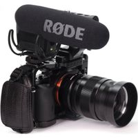 RODE Microphones VideoMic Pro Rycote Cameramicrofoon Zendmethode:Kabelgebonden Incl. windkap, Incl. kabel, Flitsschoenmontage Microfoon TRS (3.5 mm jackplug) - thumbnail