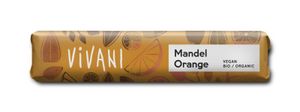 Vivani Chocolate To Go almond orange vegan bio (35 gr)