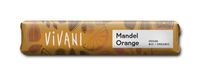 Vivani Chocolate To Go almond orange vegan bio (35 gr) - thumbnail