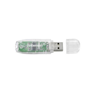 Intenso Rainbow Line USB flash drive 32 GB USB Type-A 2.0 Transparant