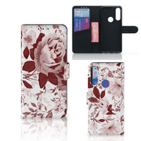 Hoesje Alcatel 1S 2020 Watercolor Flowers