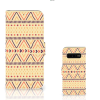 Samsung Galaxy S10 Plus Telefoon Hoesje Aztec Yellow