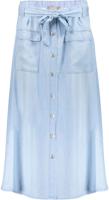 Skirt bleached denim