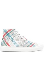 Vivienne Westwood baskets Plimsolls en toile - Gris - thumbnail