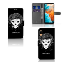 Telefoonhoesje met Naam Huawei Y6 (2019) Skull Hair - thumbnail