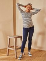 Skinny zwangerschapsjeans blauw - denim - zie staal