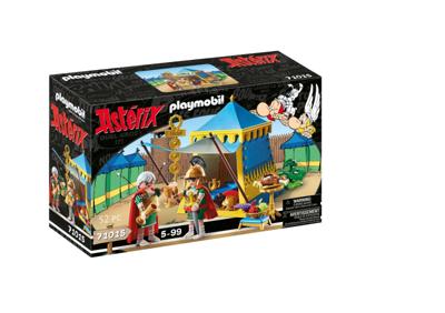 PlaymobilÂ® Asterix 71015 leiderstent met generaals