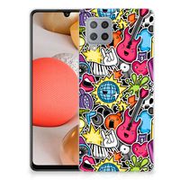 Samsung Galaxy A42 Silicone Back Cover Punk Rock - thumbnail