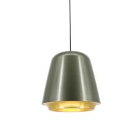 Artdelight Hanglamp Santiago Ø 35 cm mat chroom-goud - thumbnail