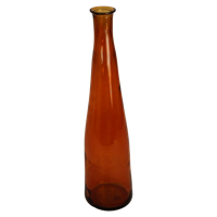 Wants&Needs Accessoires Vaas Recycled Glas Oranje 18 x 18 x 80