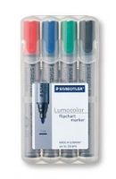 Staedtler 356 WP4 markeerstift 4 stuk(s) Zwart, Blauw, Groen, Rood