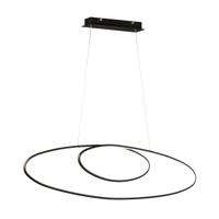 Trio Hanglamp Avus - Metaal - Zwart Mat