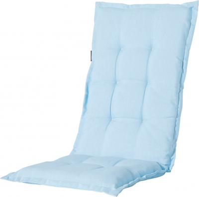 Madison tuinstoelkussen Panama 105 x 50 cm polykatoen ijsblauw