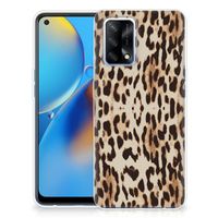 OPPO A74 4G TPU Hoesje Leopard