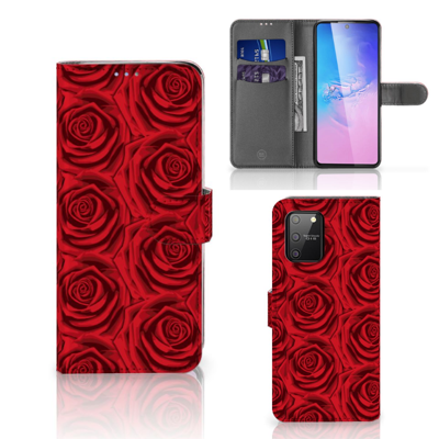 Samsung S10 Lite Hoesje Red Roses Samsung S10 Lite Hoesje Red Roses