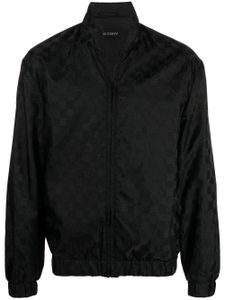 MISBHV veste zippée à motif monogrammé - Noir