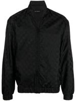 MISBHV veste zippée à motif monogrammé - Noir