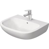 Duravit D-code wastafel 60 cm wit 23106000002