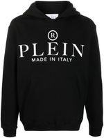 Philipp Plein hoodie à logo imprimé - Noir