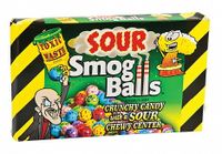 Toxic Waste Toxic - Waste Sour Smog Balls Theatre Box 84 Gram - thumbnail