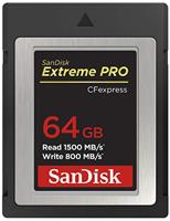 Sandisk Sdcfe-064G-Gn4In Extreme Pro Cf Express Type B Geheugen Kaart, 64Gb