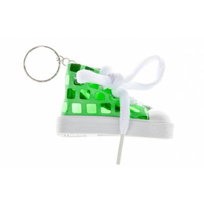 Lg-imports Sleutelhanger Gymschoen Glitter 7 Cm Groen