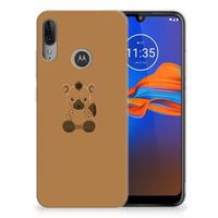 Motorola Moto E6 Plus Telefoonhoesje met Naam Baby Hyena - thumbnail