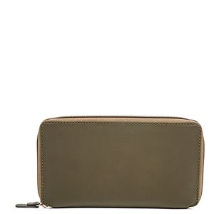 Mywalit Portemonnee Zip Around Travel Wallet Organiser Olive