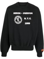 Heron Preston sweat Medieval Heron - Noir