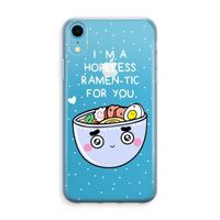 I'm A Hopeless Ramen-Tic For You: iPhone XR Transparant Hoesje - thumbnail