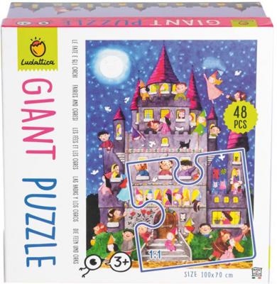 Ludattica legpuzzel Giant Puzzle Fairies & Orcs 48 stukjes Ludattica legpuzzel Giant Puzzle Fairies & Orcs 48 stukjes