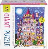 Ludattica legpuzzel Giant Puzzle Fairies & Orcs 48 stukjes