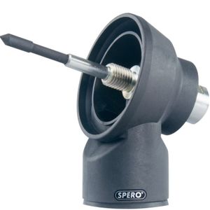 Spero SPKSUNF | Kunststof Diamantboor Stofadapter | M16 (M) - 1/2 20UNF (F) | Excl. centreerpen - SPKSUNF