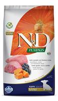 N&D PUMPKIN DOG LAMB & BLUEBERRY PUPPY MINI 2,5 KG