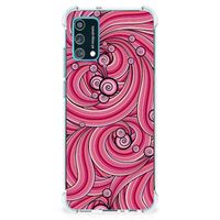 Samsung Galaxy M02s | A02s Back Cover Swirl Pink