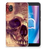 Silicone Back Case Alcatel 1B (2020) Skullhead