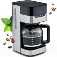 Koffiezetapparaat - ProfiCook PC-KA 1169-12 tot 14 kopjes - 900 Watt - Touch Control - Zilver en zwarte kleur
