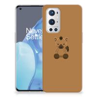 OnePlus 9 Pro Telefoonhoesje met Naam Baby Hyena - thumbnail