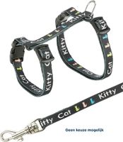 Trixie Trixie kittentuig junior met riem kitty cat assorti