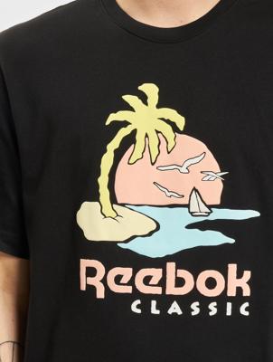 Reebok / t-shirt Summer Graphic in zwart Reebok / t-shirt Summer Graphic in zwart