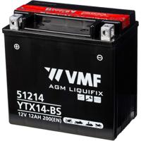 VMF Powersport Liquifix accu 12 V 12 Ah MF YTX14-BS