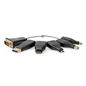 Nedis HDMI-Adapter | HDMI Female | Zwart | 6 Stuks | 1 stuks - CCGB34999BK CCGB34999BK